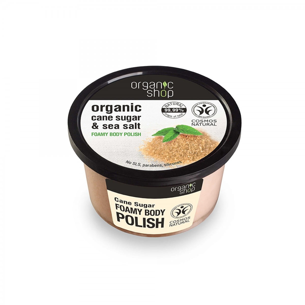 Pâte corporelle lissante au sucre de canne 250 ml