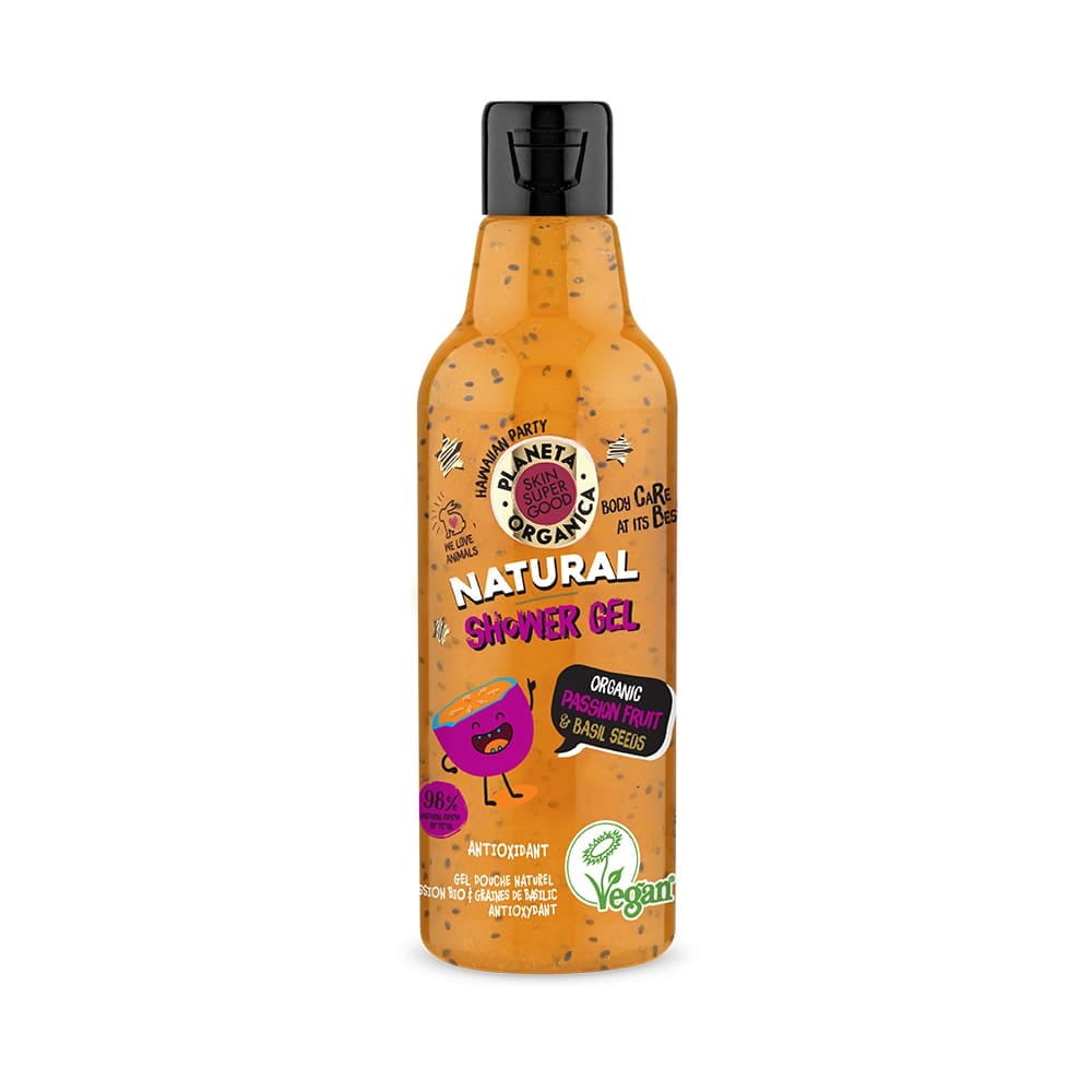 Gel douche fruit de la passion & graines de basilic 250 ml
