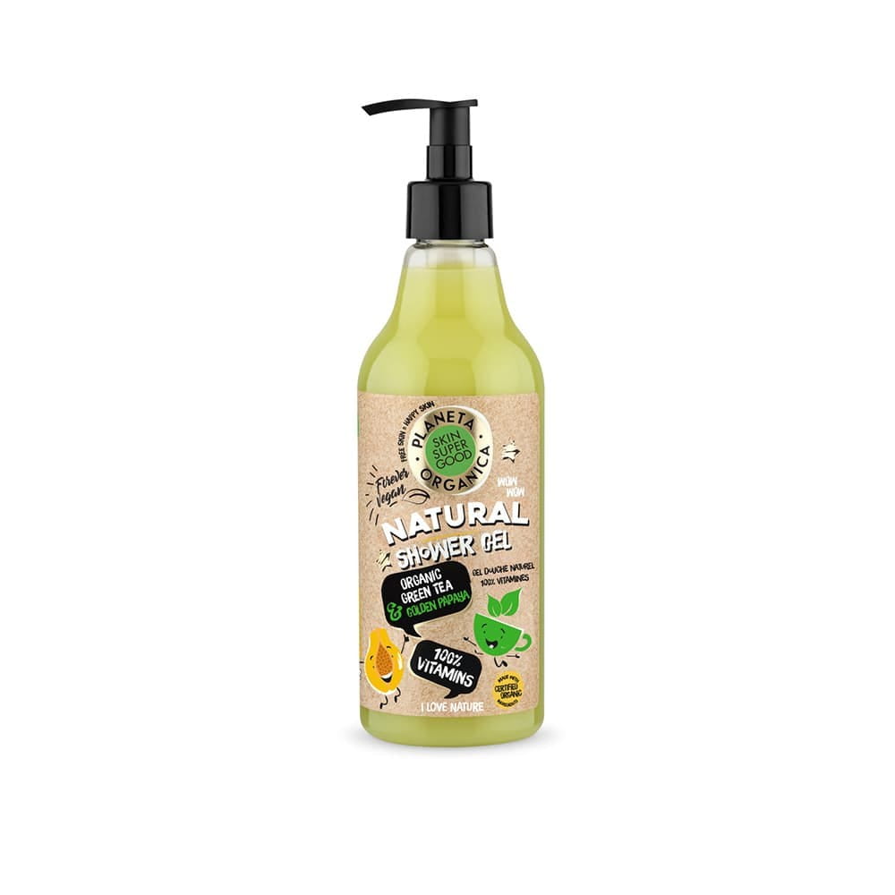Gel douche nettoyant et nourrissant 100% vitamines 500 m