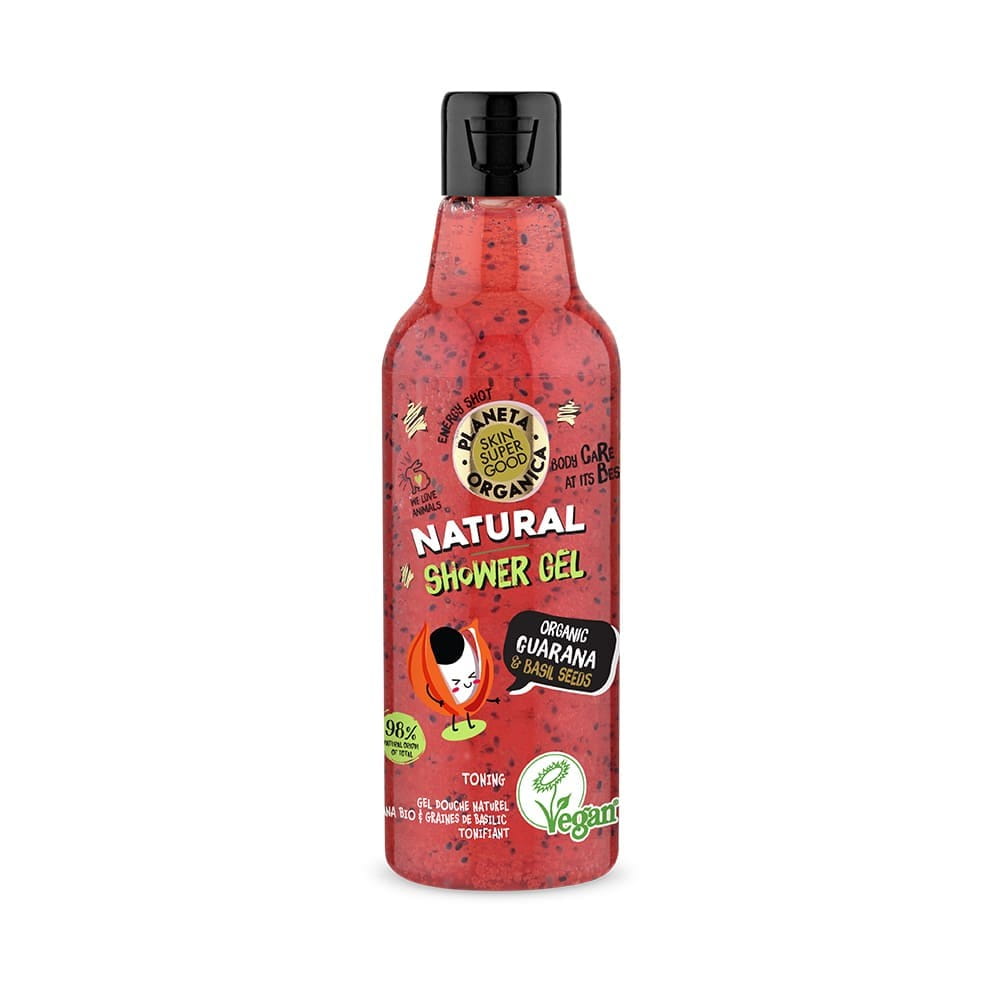 Gel douche raffermissant guarana & graines de chia 250 ml