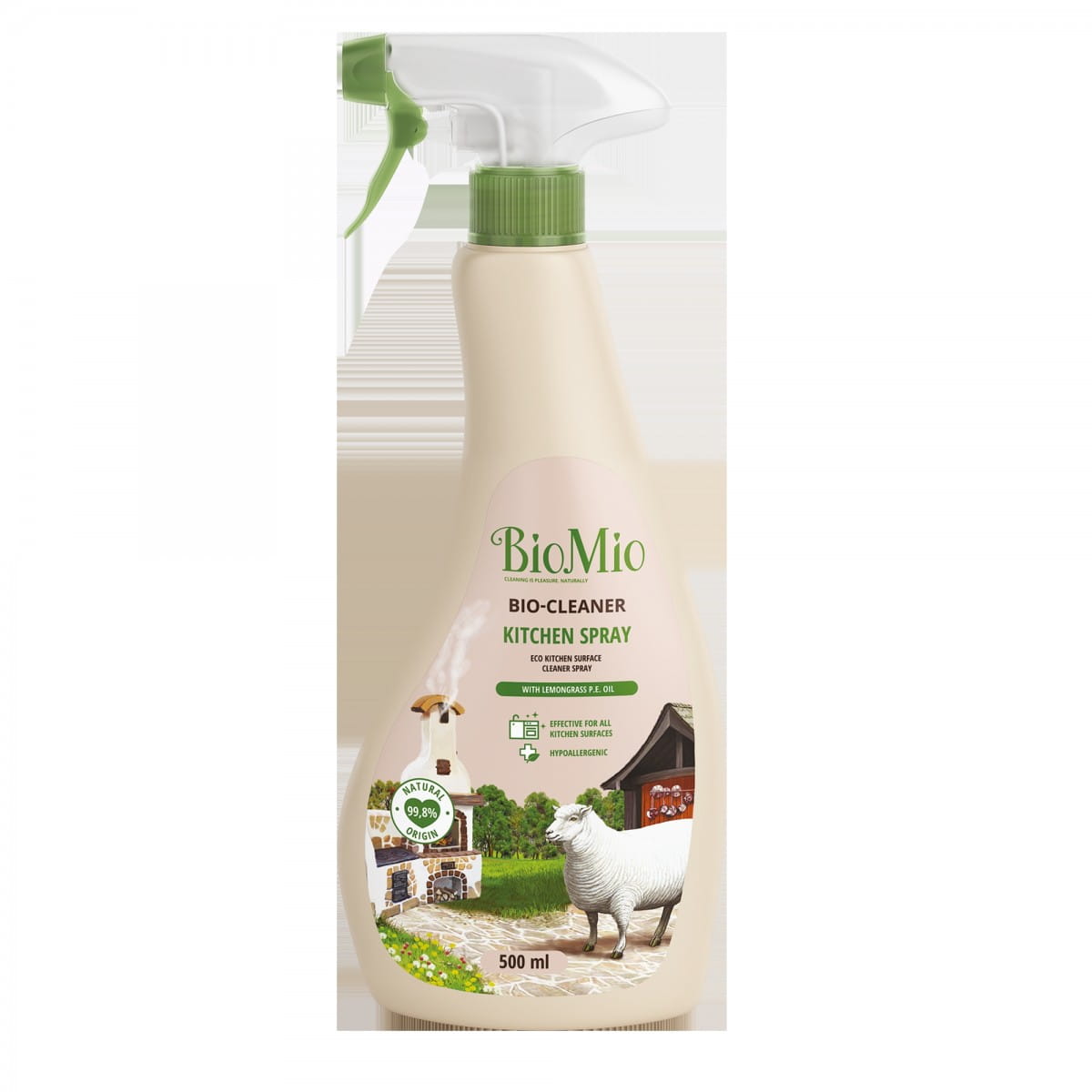 Spray de cuisine à l'huile de citronnelle 500 ml