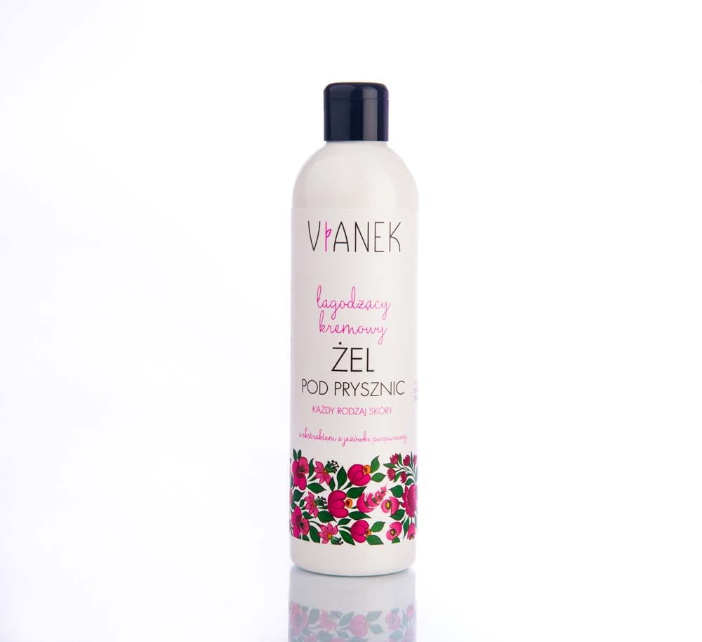 Gel douche onctueux apaisant 300ml VIANEK