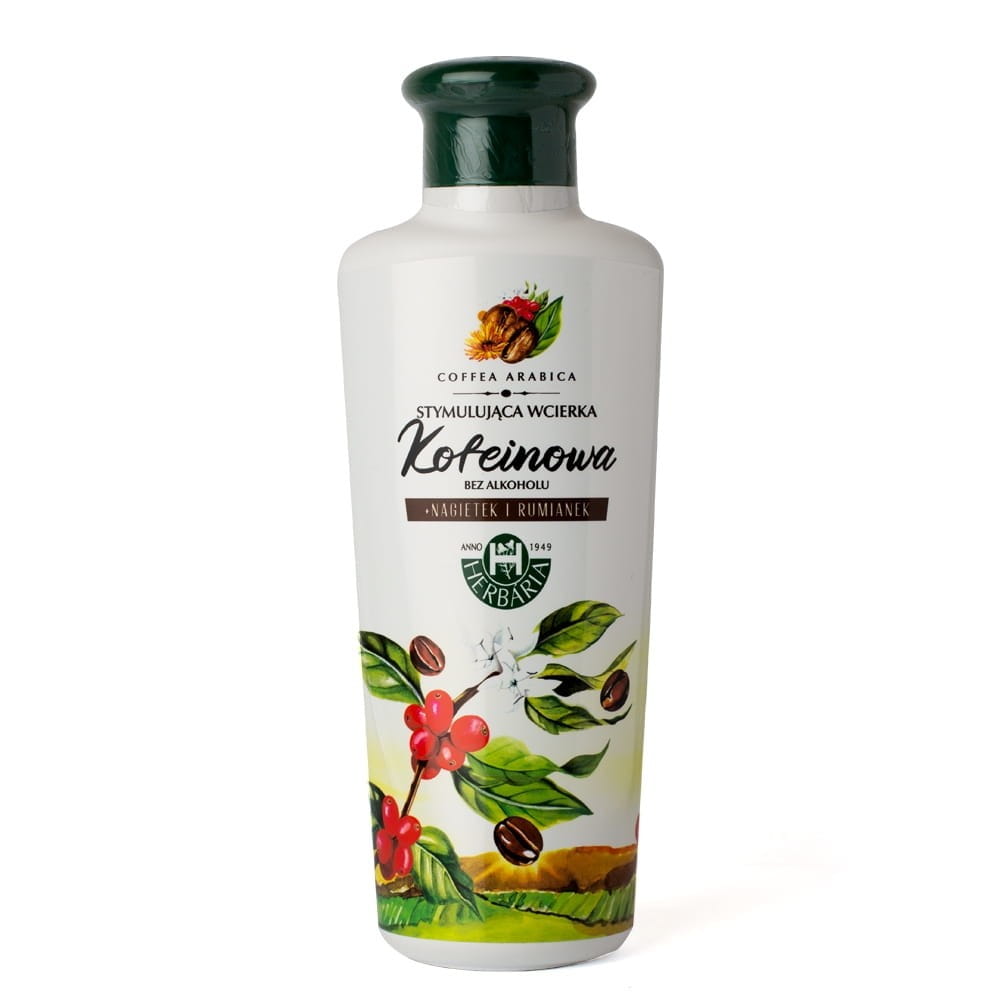 Wcierka stimulant caféine calendula et camomille 250ml HERBARIA
