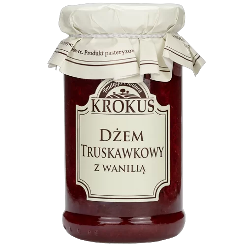 Confiture de fraise à la vanille 235g KROKUS