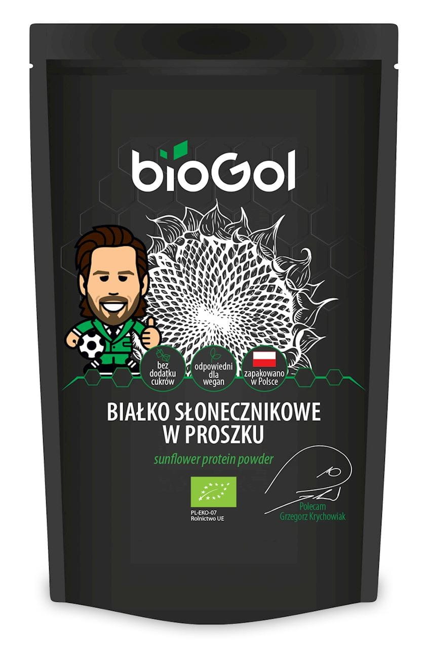 Poudre de protéine de tournesol BIO 500 g - BIOGOL