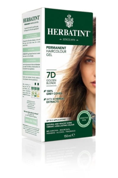 Gel peinture 7d blond doré 150 HERBATINT