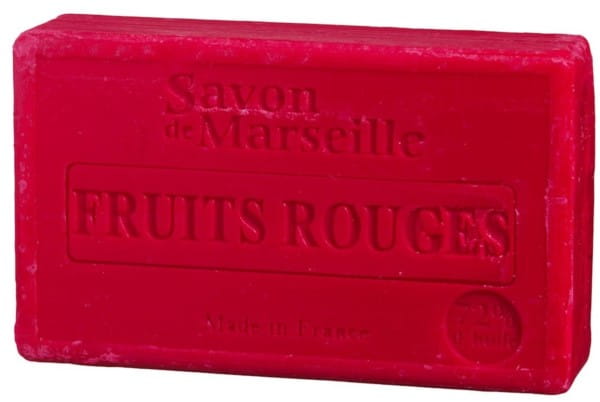 Savon de Marseille fruits rouges 100g