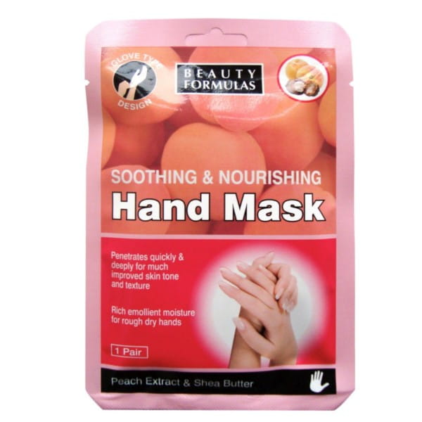 Le masque mains BEAUTY FORMULAS nourrissant et apaisant