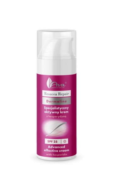 Crème active réparatrice rosacée SPF25 hespéridine - AVA
