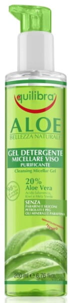 Gel micellaire à l'aloe 200 ml EQUILIBRA