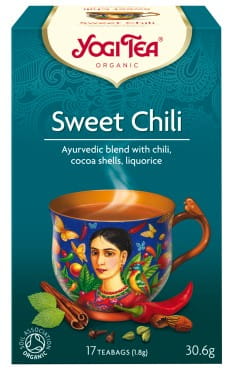 Thé au piment doux BIO 17x18g au piment YOGI TEA