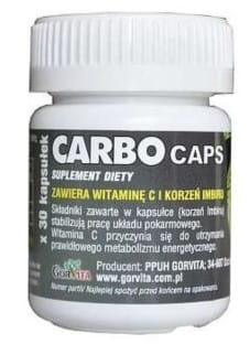 Carbocaps 20 caps charbon végétal GORVITA