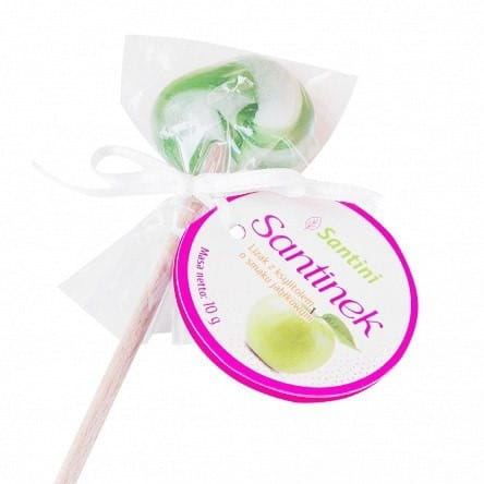 Sucette pomme Santinek 10g SANTINI