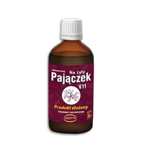 Pajączek v11 - gouttes sur les veines 30 ml ASEPTA