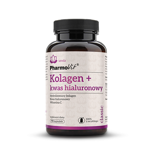 Collagène + acide hyaluronique sans gluten 90 gélules 5715 g - PHARMOVIT