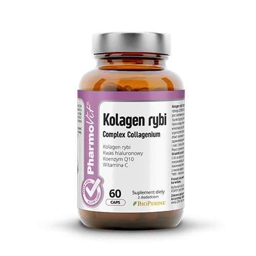 Complexe collagène de poisson sans gluten 60 gélules 3876 g - PHARMOVIT