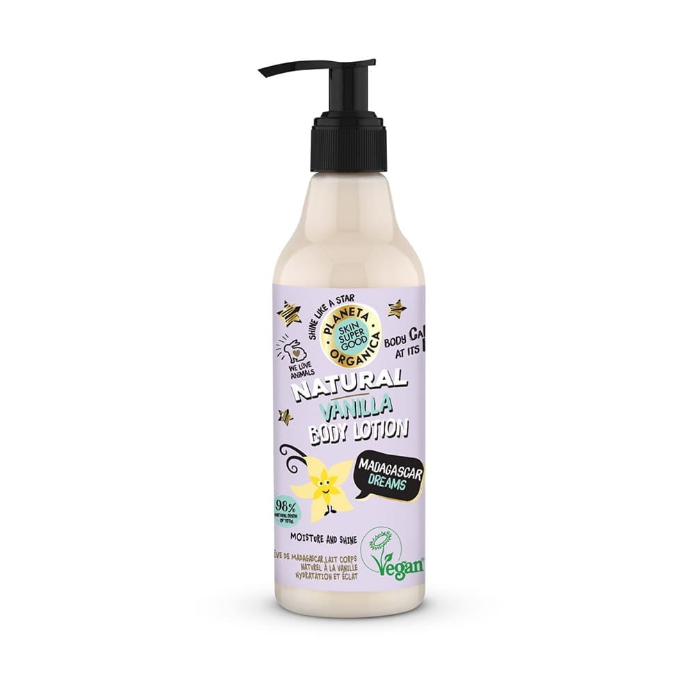 Lait Corporel Nourrissant Vanille & Macadamia 250 ml