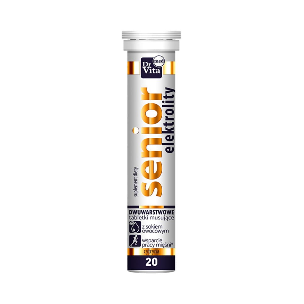 Électrolytes Senior 20 comprimés effervescents - DR VITA