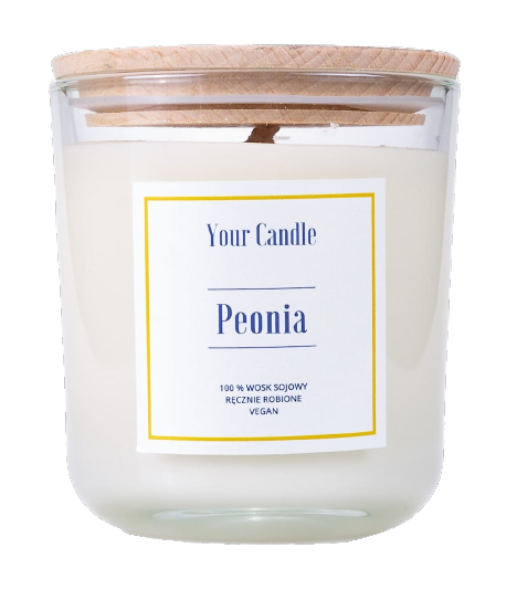Bougie soja pivoine 210 ml - VOTRE BOUGIE