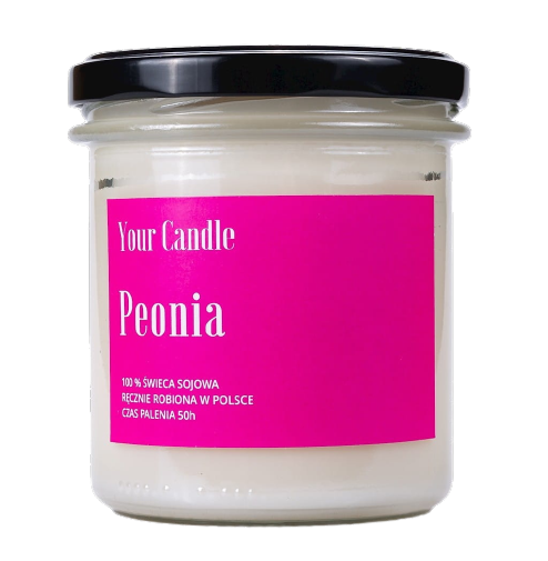 Bougie soja pivoine 300 ml - VOTRE BOUGIE