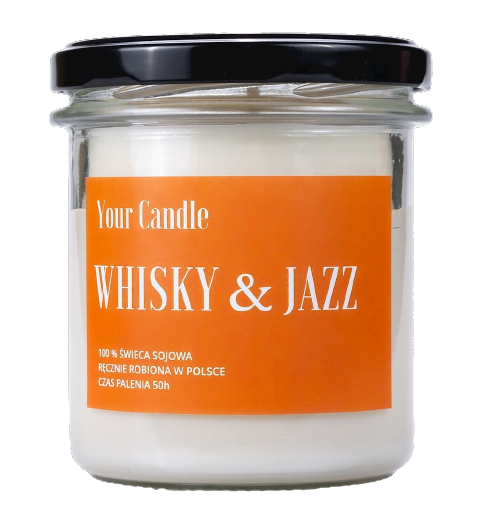 Bougie soja whisky & jazz 300 ml - VOTRE BOUGIE
