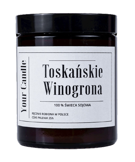 Bougie de Soja Raisin de Toscane 180 ml - VOTRE BOUGIE