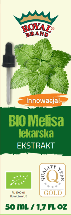 EXTRAIT DE MELISMA EN GOUTTES BIO 50 ml - ROYAL BRAND