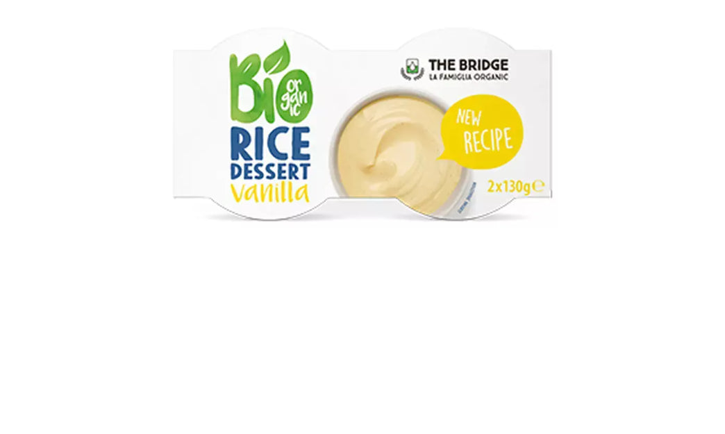 Entremet riz et vanille, sans gluten 2x130g EKO LE PONT