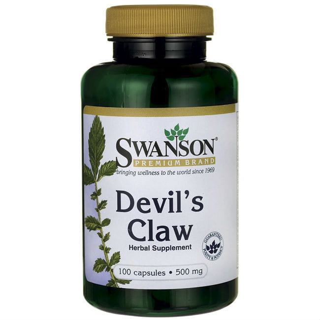 Griffe du diable 500 MG griffe du diable 100 gélules par SWANSON
