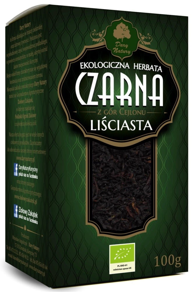 Thé noir en vrac BIO 100 g - CADEAUX DE LA NATURE