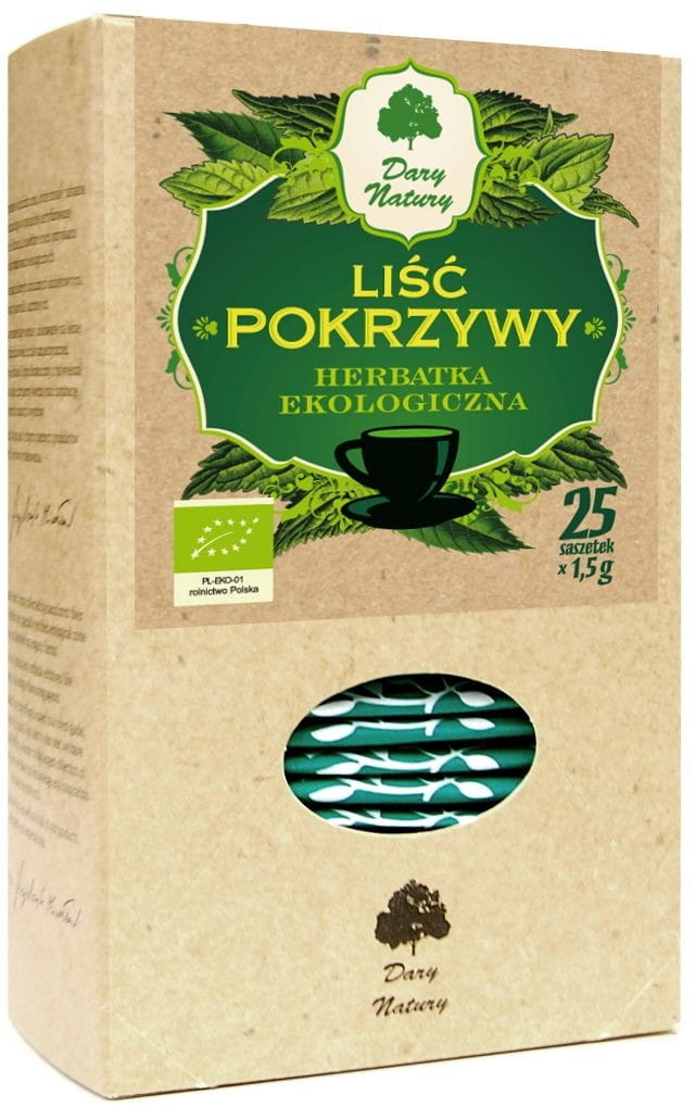Thé aux feuilles d'ortie BIO (25 x 15 g) - CADEAUX DE LA NATURE
