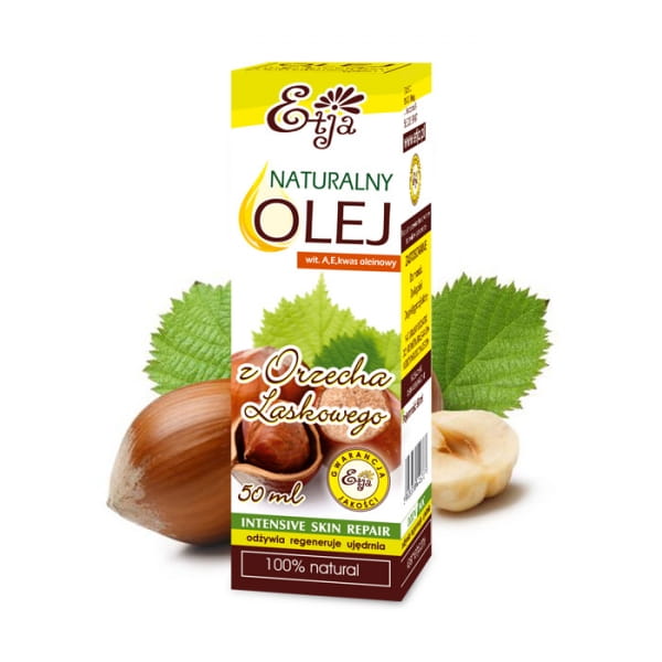 Huile de noisette non raffinée, pressée à froid 50 ml ETJA