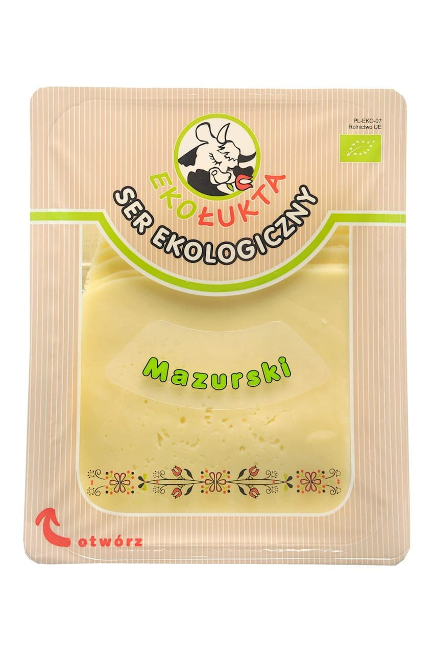 Fromage présure de Mazurie, tranches BIO 150 g - ECO ŁUKTA