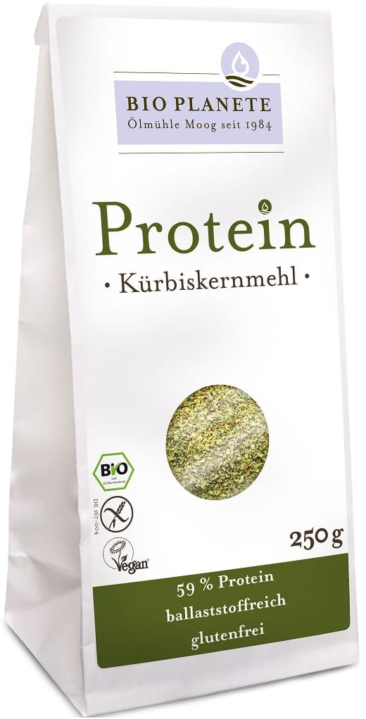 Farine de pépins de courge à haute teneur en protéines sans gluten BIO 250 g - BIO PLANETE