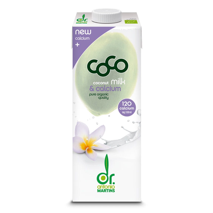 Boisson à la noix de coco au calcium d'algues marines BIO 1000 ml - COCO (DR MARTINS)