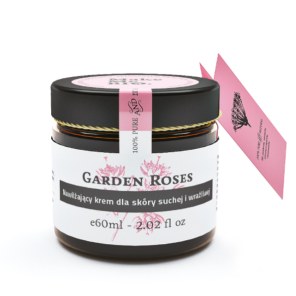 Crème hydratante peaux sèches et sensibles roses du jardin 60ml MAKE ME BIO