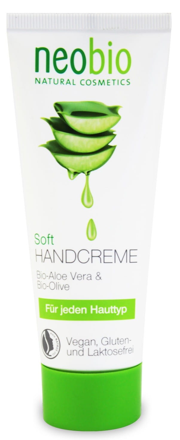 Crème pour les mains à l'extrait d'aloès et à l'huile d'olive EKO 75 ml - NEOBIO
