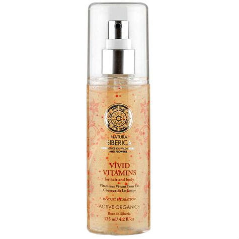 Spray corps et cheveux aux vitamines vivantes 125 ml - NATURA SIBERICA