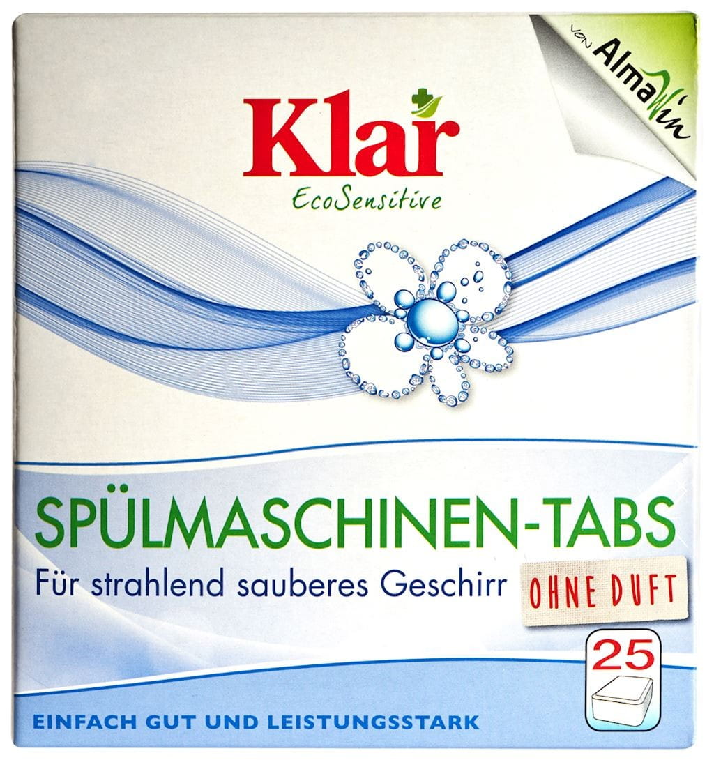 Tablettes pour lave-vaisselle Eco (25 pièces) - KLAR