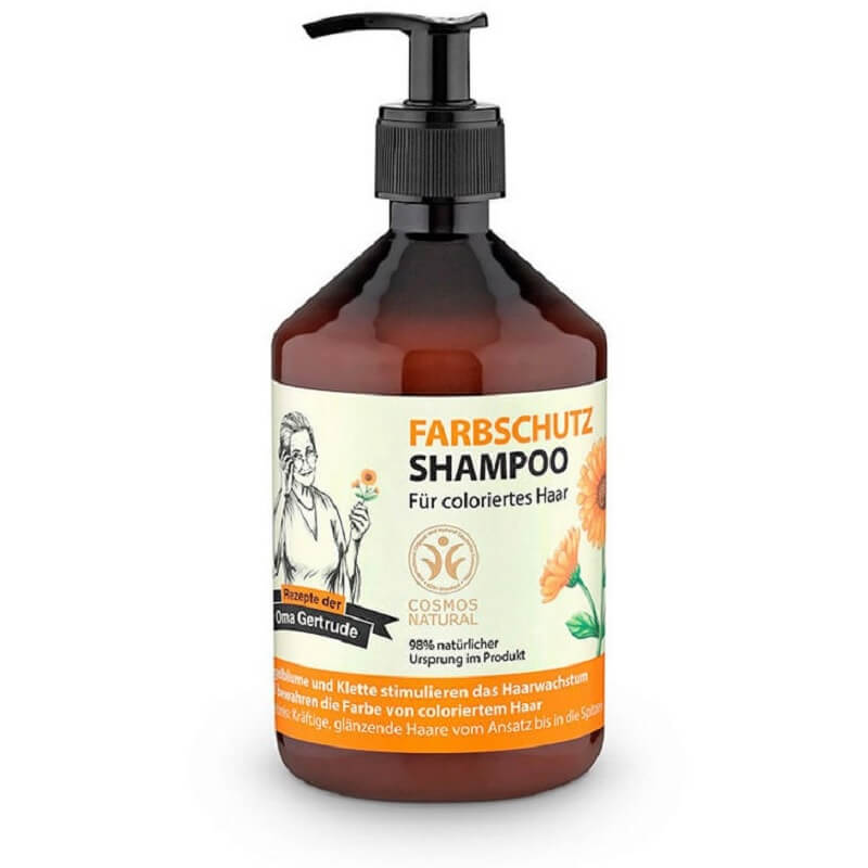 Shampooing pour cheveux colorés 500 ml - OMA GERTRUDE
