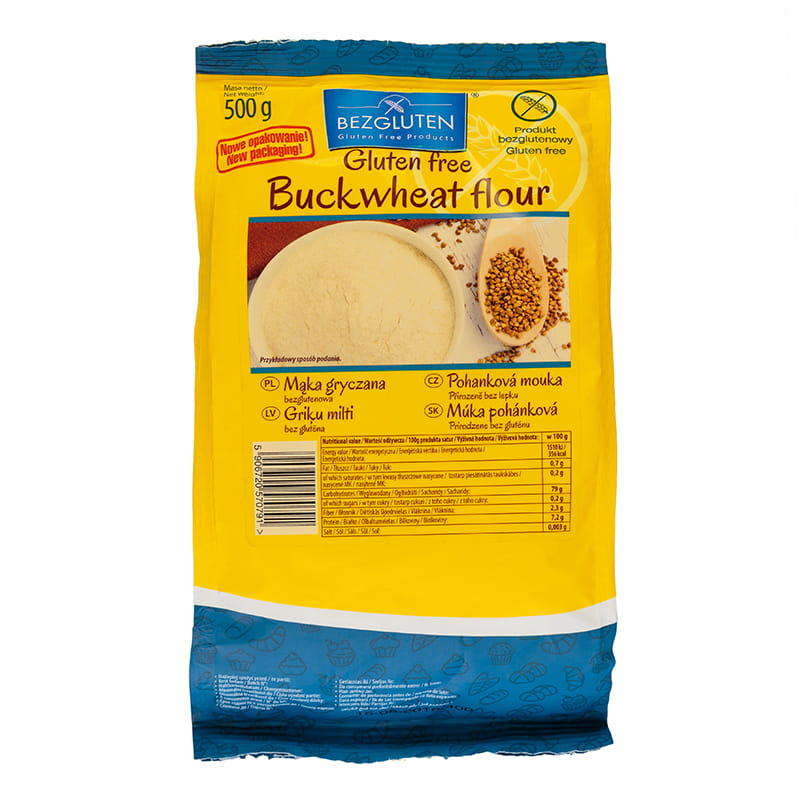 Farine de sarrasin sans gluten 500g SANS GLUTEN