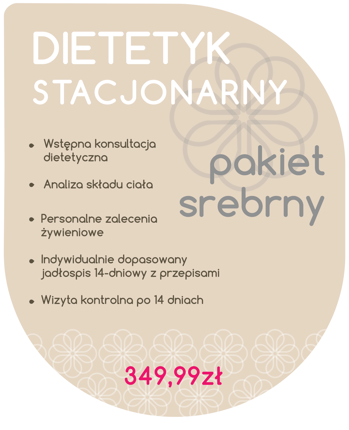 Nutritionniste fixe - forfait argent
