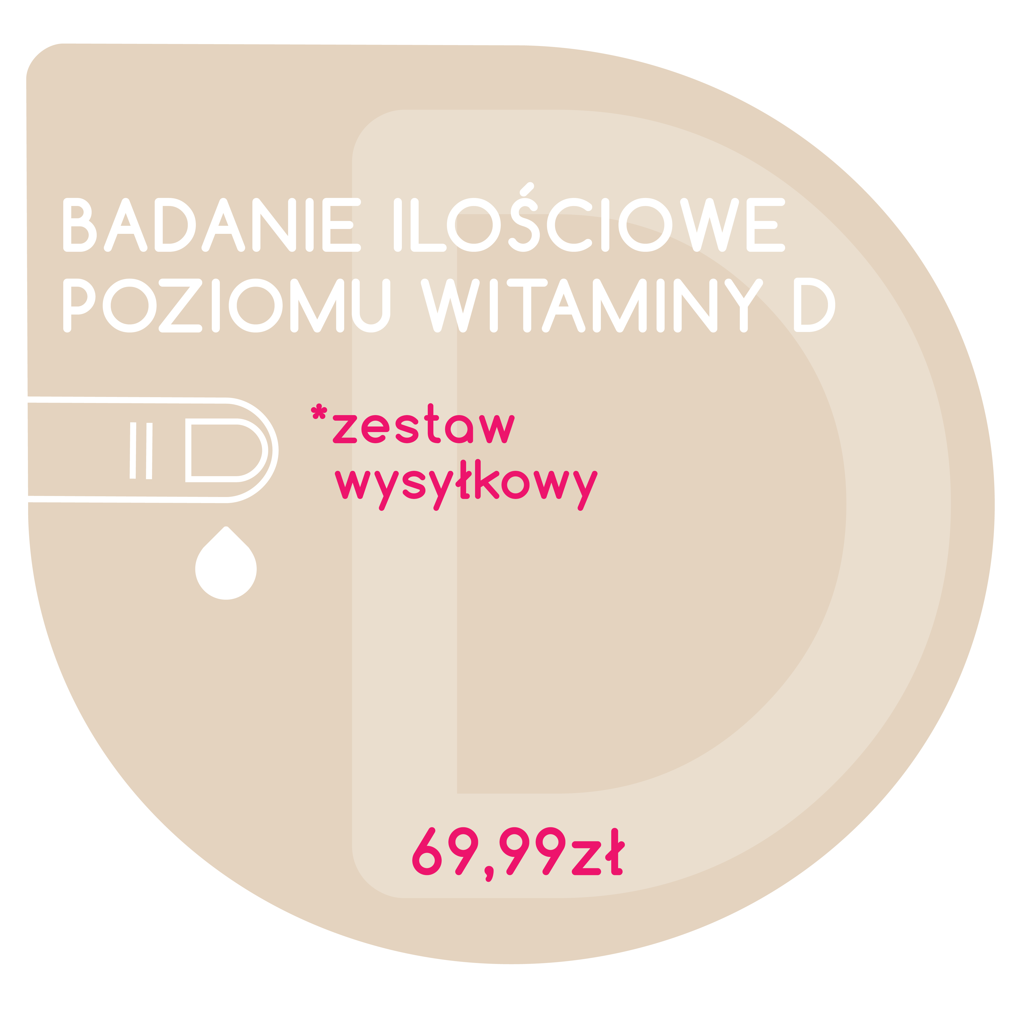 Kit de test de niveau de vitamine D MASDIAG