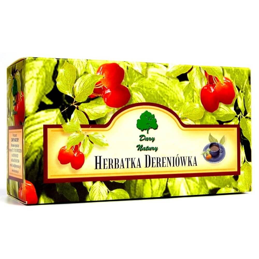 Tisane de cornouiller BIO (25 x 3 g) - CADEAUX DE LA NATURE