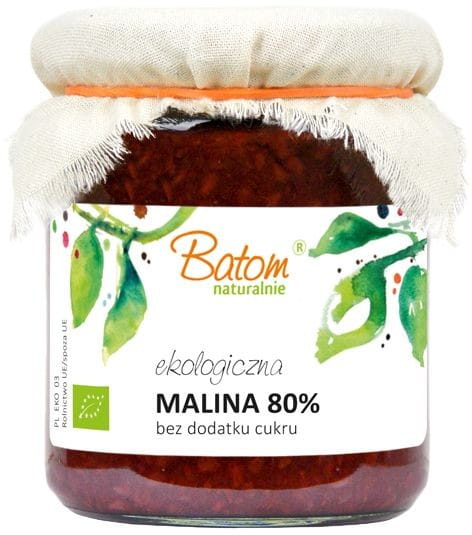 Confiture de Framboise BIO 260 g - BATOM