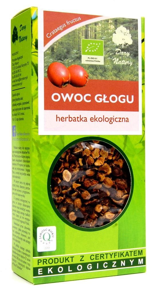 Tisane aux fruits d'aubépine BIO 100 g - CADEAUX DE LA NATURE