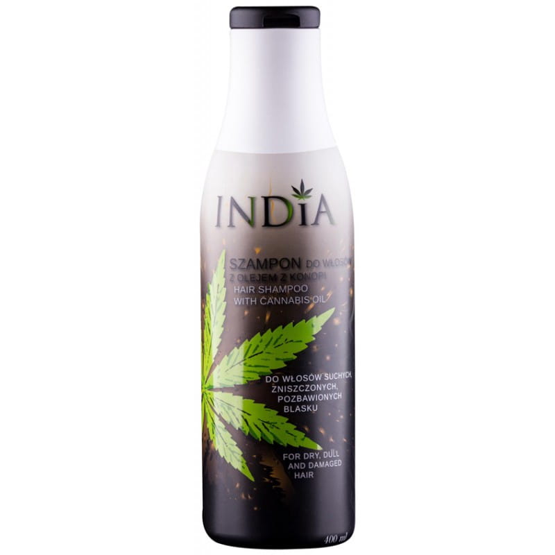 Shampoing capillaire à l'huile de chanvre INDIA COSMETICS